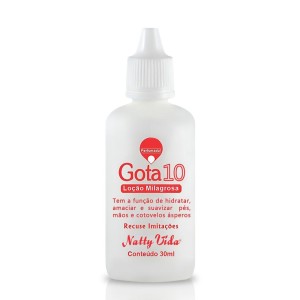 GOTA 10 LOÇÃO MILAGROSA 30ML NATTY VIDA