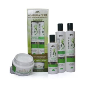 KIT GORDURA RA BIOTINA 1400ML ALQUIMIA